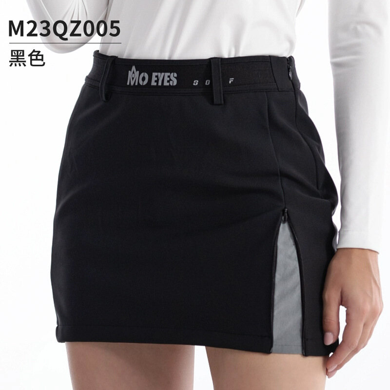 MO EYES Golf Women's Skirts Elasticized Waistband Short Skirt High Waist Half-body Skirt Lady Polyester Fiber M23QZ005 ราคา 6,057 บาท*ส่งฟรี