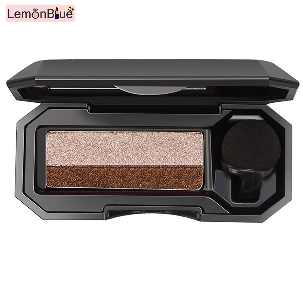 Gambar LemonBlue Dual Color Eyeshadow Long Lasting Highly Pigmented Eyeshadow Eye Makeup Tool Glitter Shimmer Eyeshadow For Women Girls