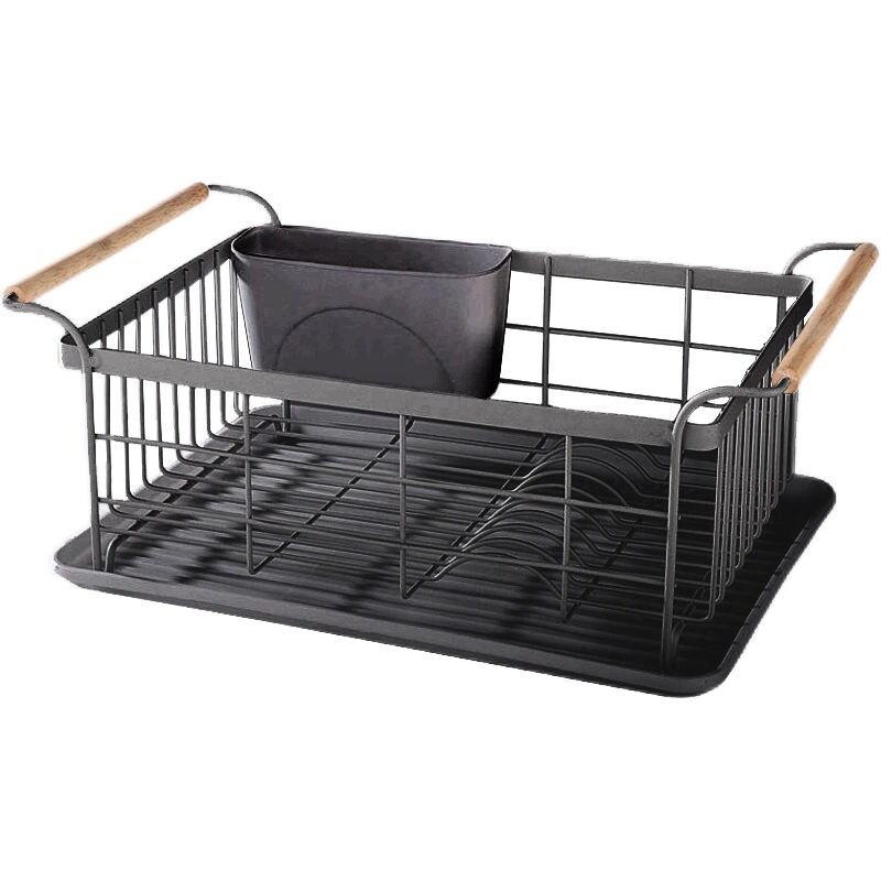 Gambar 9ZhouGZ Kitchen waterlogging caused by excessive rainfall receive a desktop sink to put the dishes dishes receive dishchopsticks basket rack wrought iron drop box