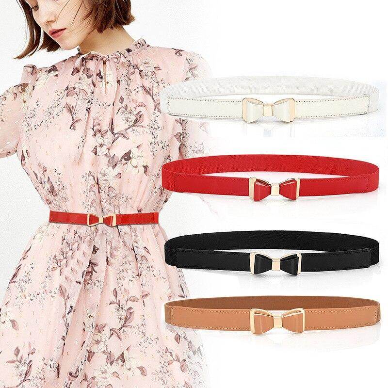 women belt dress