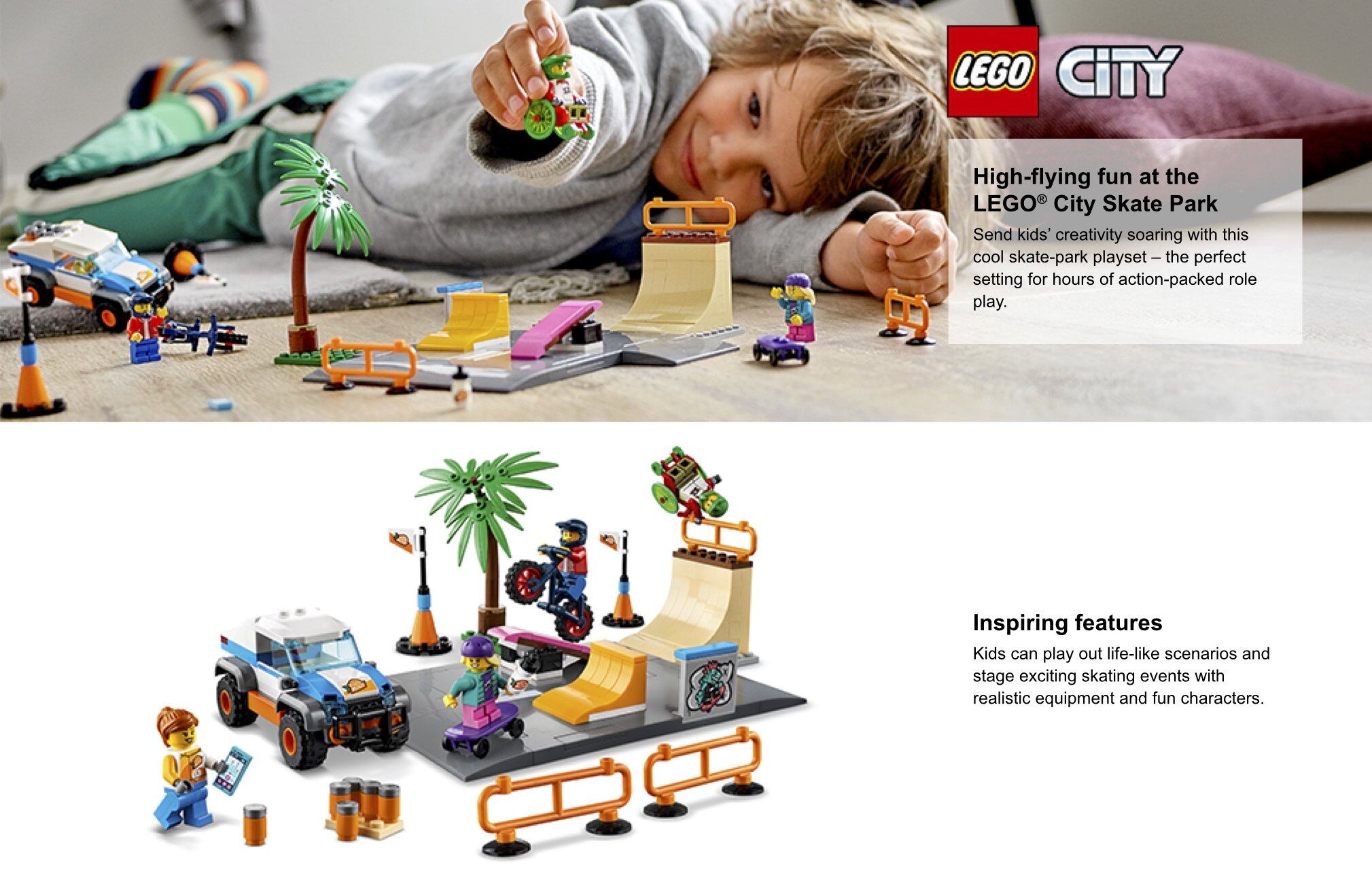 Skatepark Lego City Pista De Skate BrickStory] LEGO City Skate