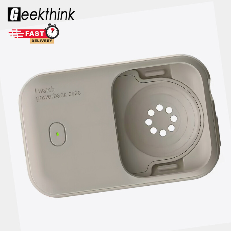 GEEKTHINK Wireless Charger For Apple Watch Ultra 2/Ultra 49mm 44mm 45mm outdoor sports portable wearable charging bank For iWatch 9/8/7/se/se2/6/5/4 ราคา 624 บาท*ส่งฟรี