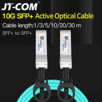 10G AOC Cable SFP+ Module 1m/3m/5m/10m/30m Active Optical Cable Compatible with Cisco/mikrotik Network Switch