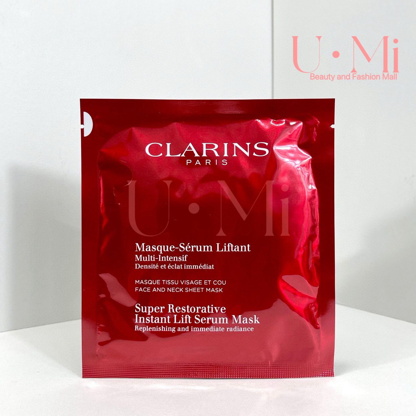Clarins Instant Lifting Serum Mask Special Restoration 30 Sheets ml 5 Pieces (Skin Care Accessories) ราคา 1,257 บาท*ส่งฟรี