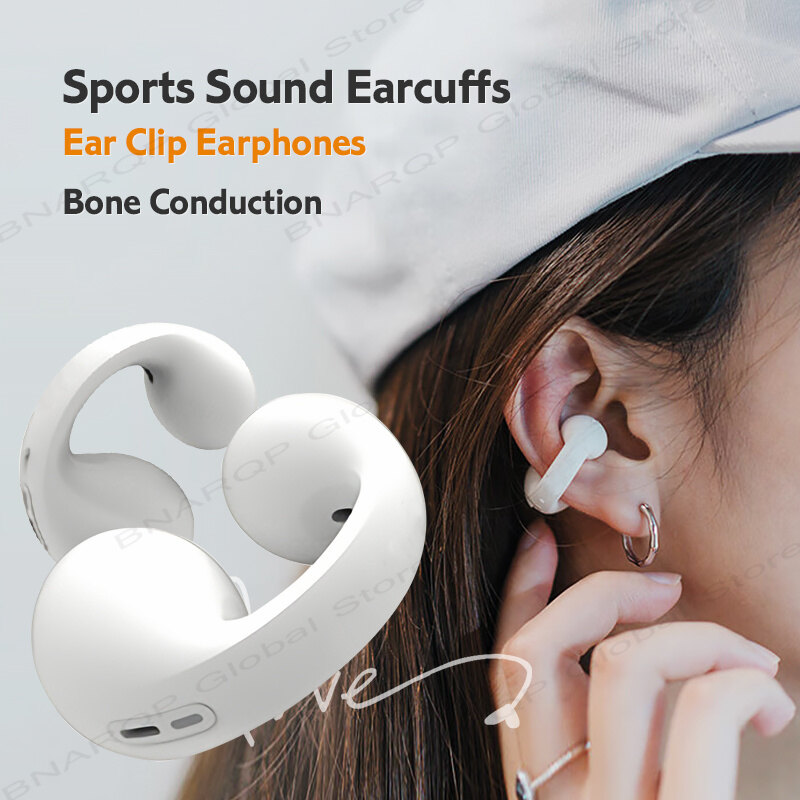 Tai nghe truyền âm qua xương, tai nghe bluetooth 5.3 tai nghe không dây tai nghe không dây tai nghe chống nước tai nghe thể thao tws móc tai kèm mic