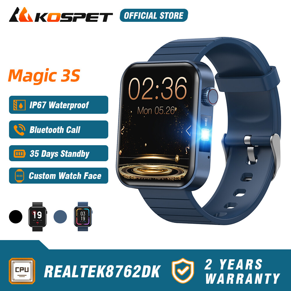 KOSPET MAGIC 3S Đồng Hồ Thông Minh Gọi Bluetooth Đồng Hồ Thông Minh Chống