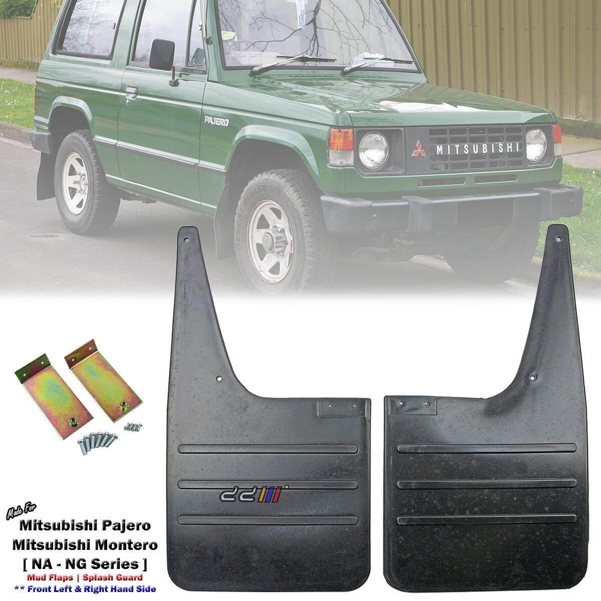 Local Ready Stock Front Rear Mud Flap Splash Guard Set For Mitsubishi Pajero V Body V V