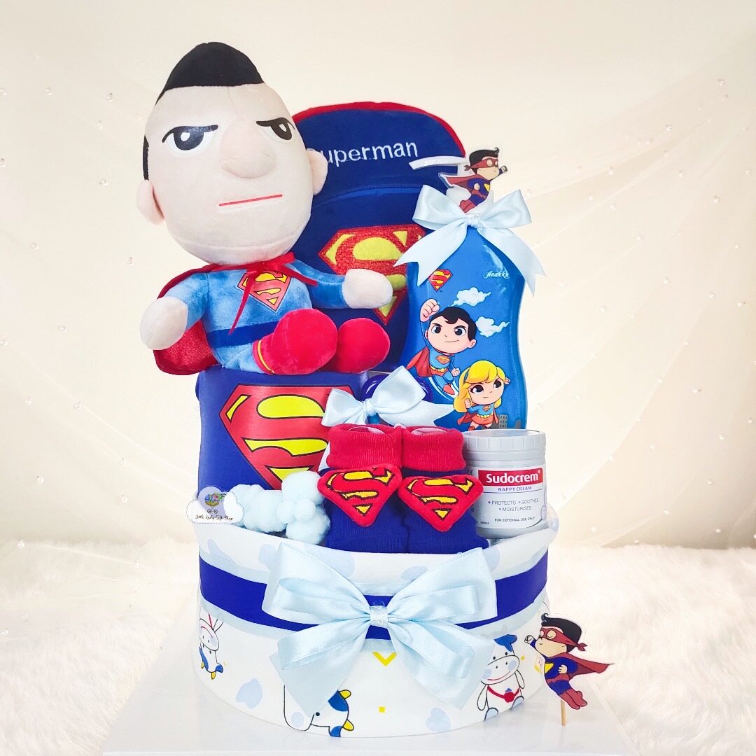 Baby Gift Diaper Cake Fullmoon Gift Baby Hamper Baby Shower 宝宝