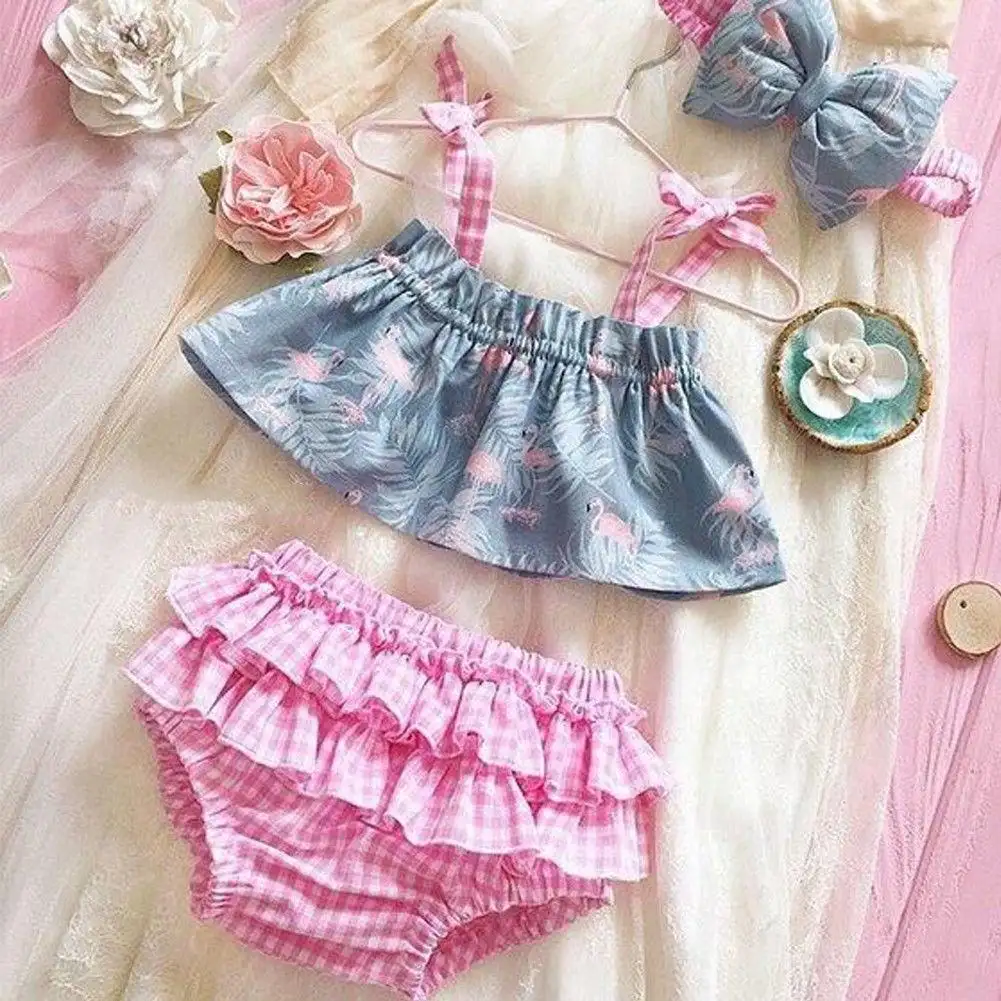 flamingo baby outfit