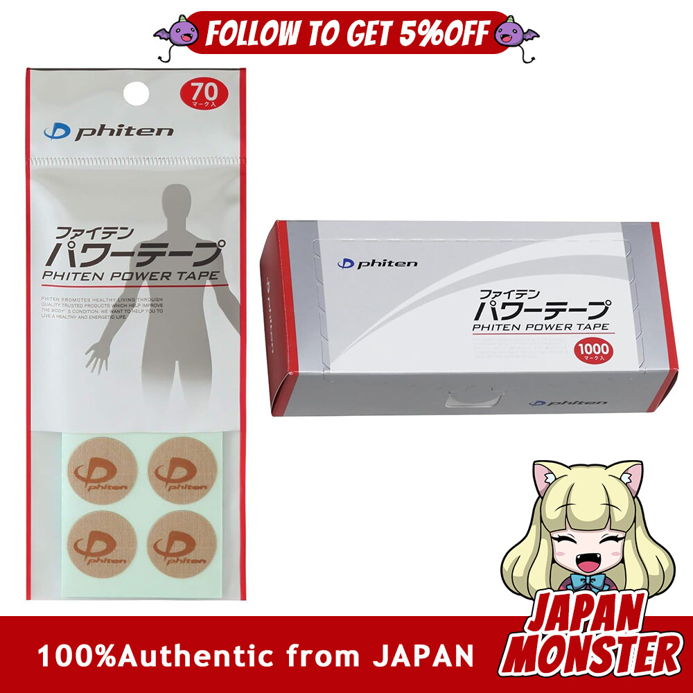 [2Sizes] Phiten Power Tape Relax Support Performance Support Japan