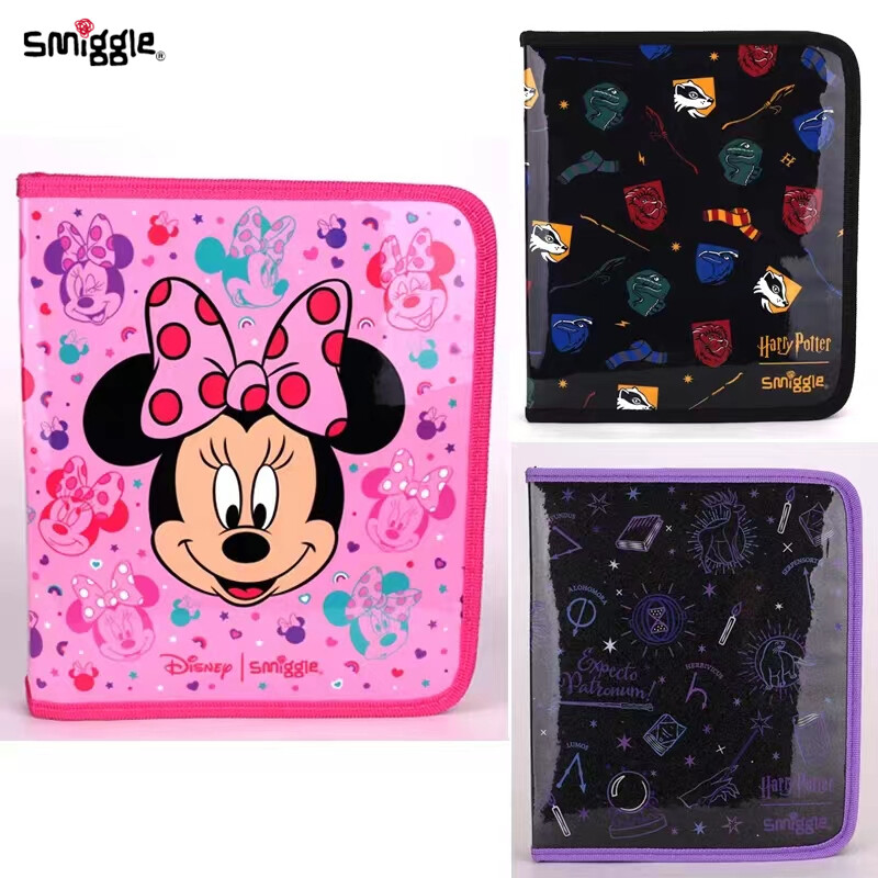 Smiggle văn phòng phẩm Bộ Quà Tặng Zip nó bút chì trường hợp văn phòng phẩm gói quà tặng 43 cái Bộ