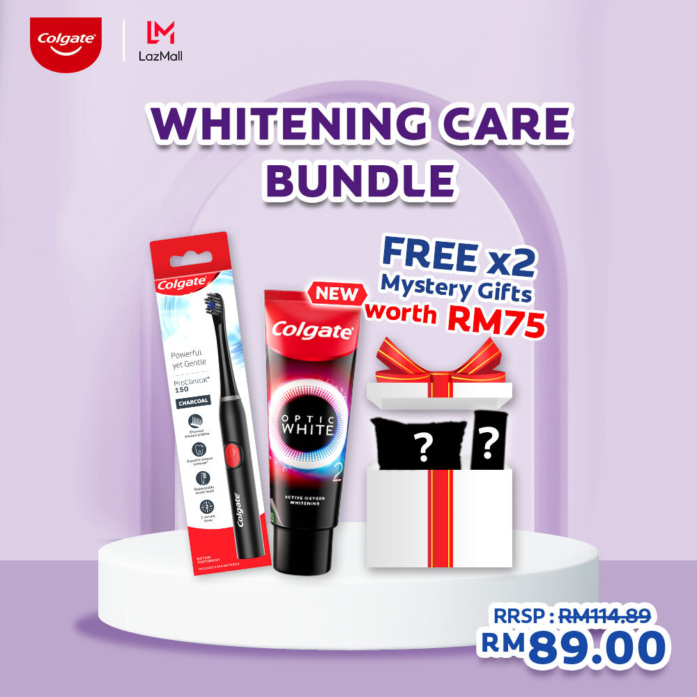 Gambar Colgate Exclusive   Whitening Care Bundle