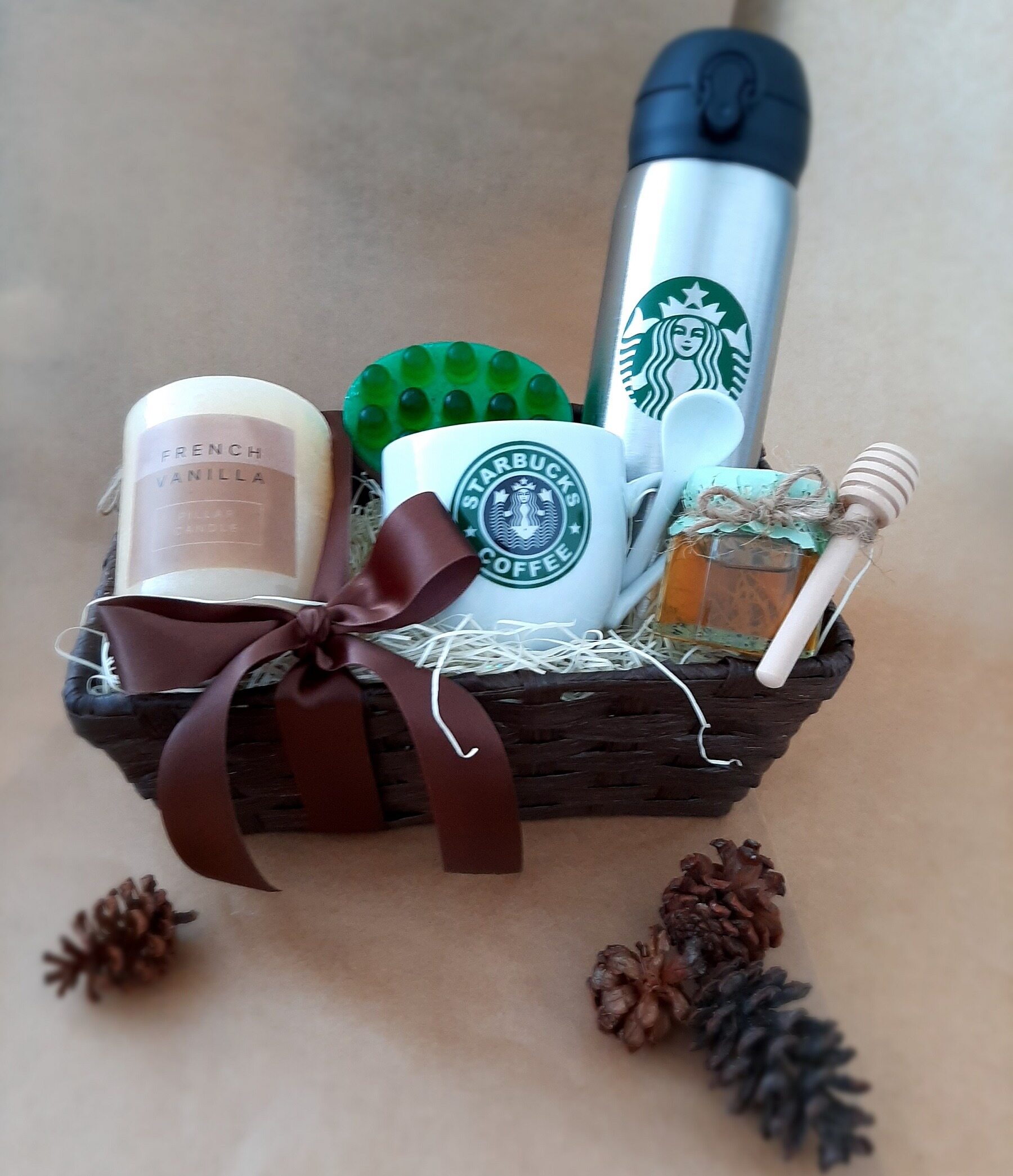 Gambar Gift Set Starbucks Special Hadiah Handmade Soap Bar Sabun,Luxury Gift To Friend ,Birthday Gift Handmade Body   Bath Soap