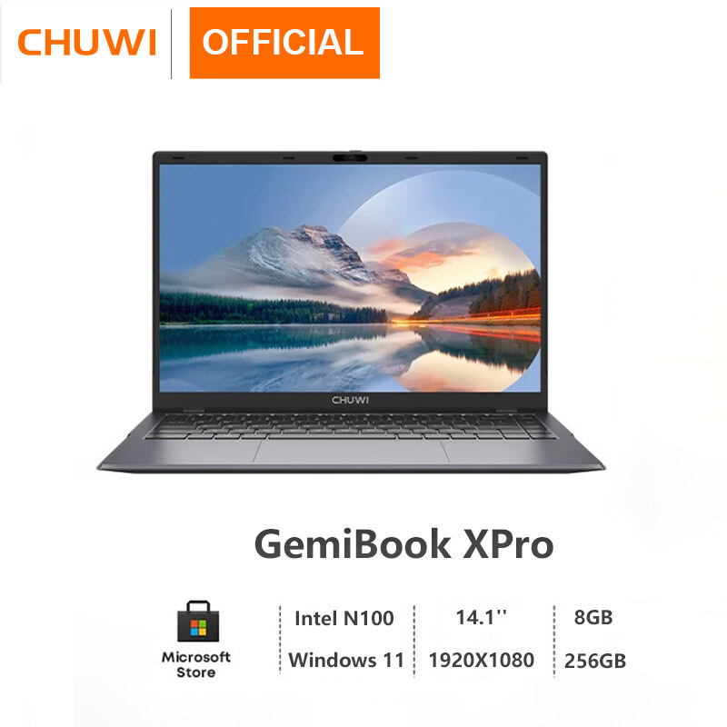 CHUWI GemiBook XPro Laptop Intel N100, 14.1'' Windows 11 Laptops brand new original 8GB RAM 256GB SSD,Intel Alder Lake N100 (Up to 3.4GHz) Mini loptops on sale original ราคา 9,299 บาท*ส่งฟรี