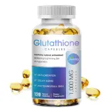 Glutathione Viên 1000Mg Chống Lão Hóa Làm Trắng Da Làm Đẹp Bổ Sung Chất Chống Oxy Hóa Glutathione Collagen Glow Viên Làm Trắng Da