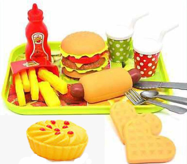 Burger tray set | Fast Food Toy | 
