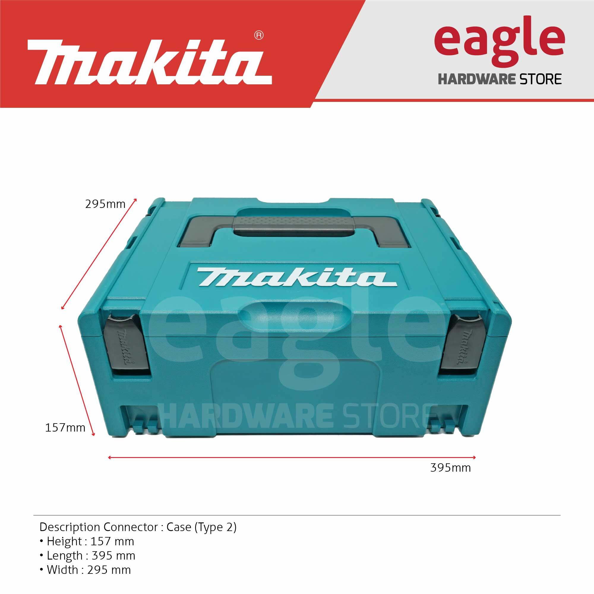 New Makita 821550-0 Makpac Connector Case Type 2-395mm x 295mm x 157mm 
