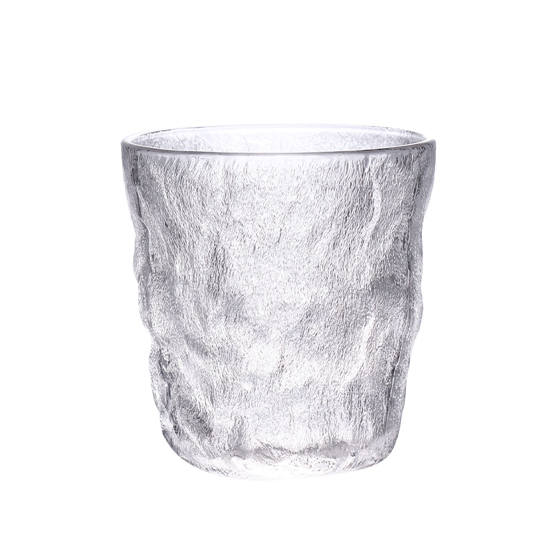 Gambar ?CW? RetroGlacier Glass Water Cup Frosted Simple Women 39;s Milk Cup Beer Cup Transparent Gradient Juice Cup Coffee Cup