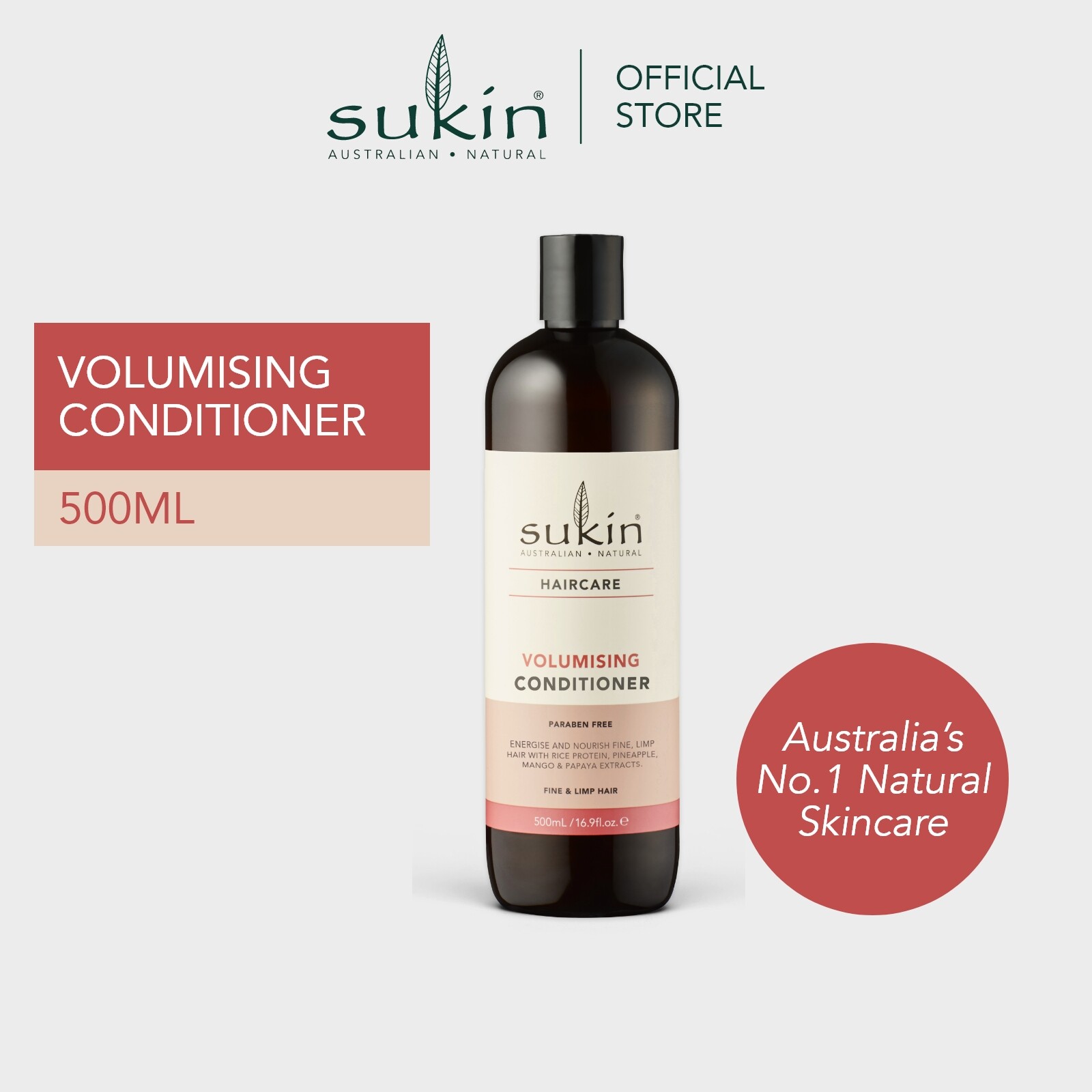 Gambar Sukin Volumising Conditioner l Hair Care (500ml)