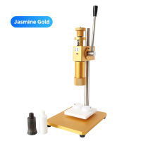 ZONESUN ZS-TYG2 Manual Perfume Bottle Capping Machine Desktop Spray Pump Crimper & Collar Ring Sealer for 13mm 15mm 18mm 20mm Glass Bottle
