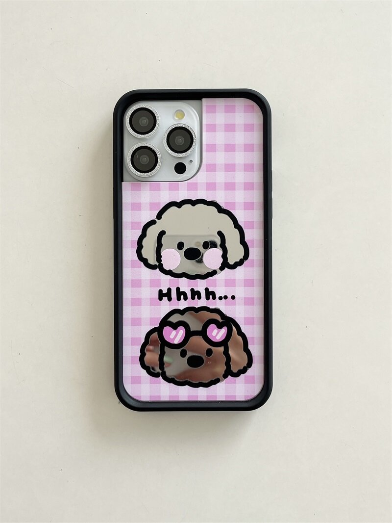 [Hàn Quốc vỏ điện thoại] Iphone 12 Pro Max vỏ điện thoại thích hợp cho Apple iPhone 15 dễ thương Chó Vỏ điện thoại Iphone 14 Pro Apple vỏ điện thoại