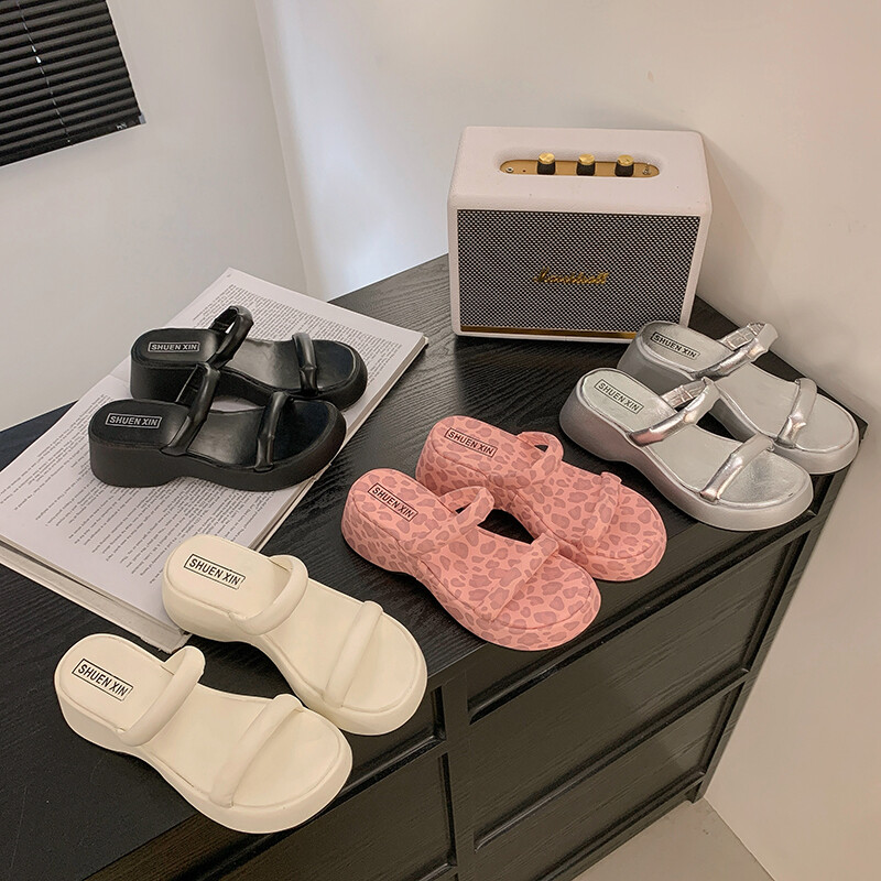 MANXIXI Fashion Women Wedge Heels 5 cm Beautiful Sandals (Size 35-40) ราคา 588 บาท*ส่งฟรี