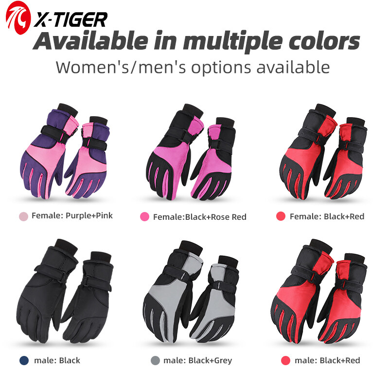 X-TIGER Half Finger 3D GEL Pad Reflective Cycling Gloves Womens