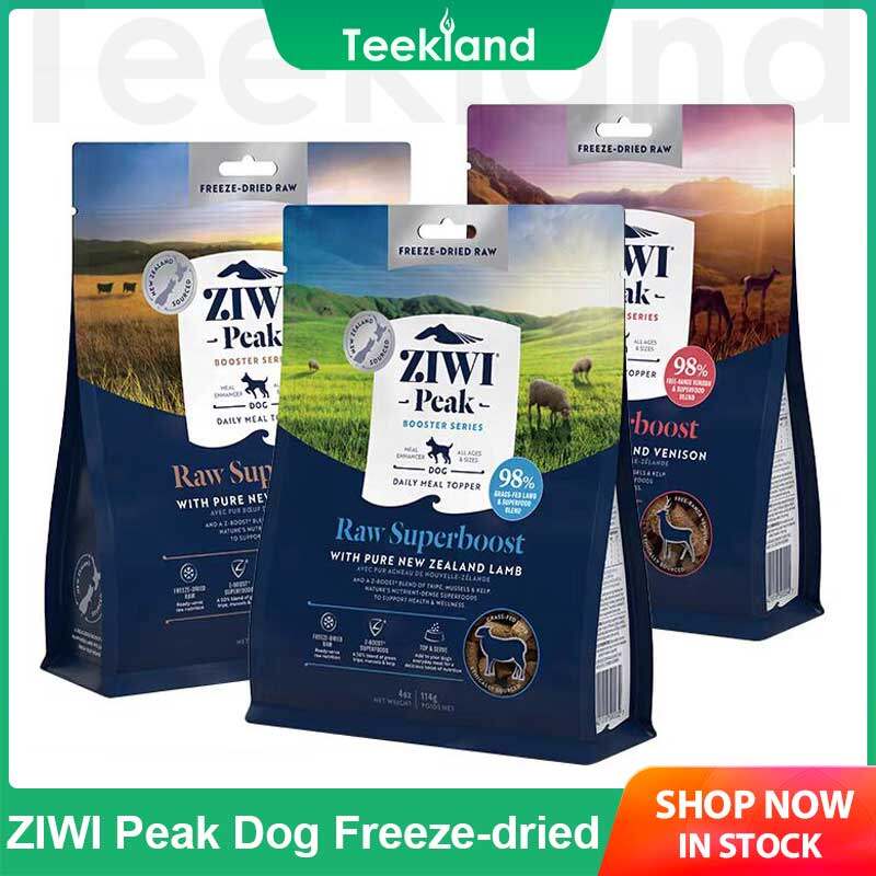 ZIWI Peak Dog Food Treats Pet Snack Reward Puppy Interactive Snacks Freeze-dried Snacks Pet Chewing Training 114g/320g ราคา 679 บาท*ส่งฟรี
