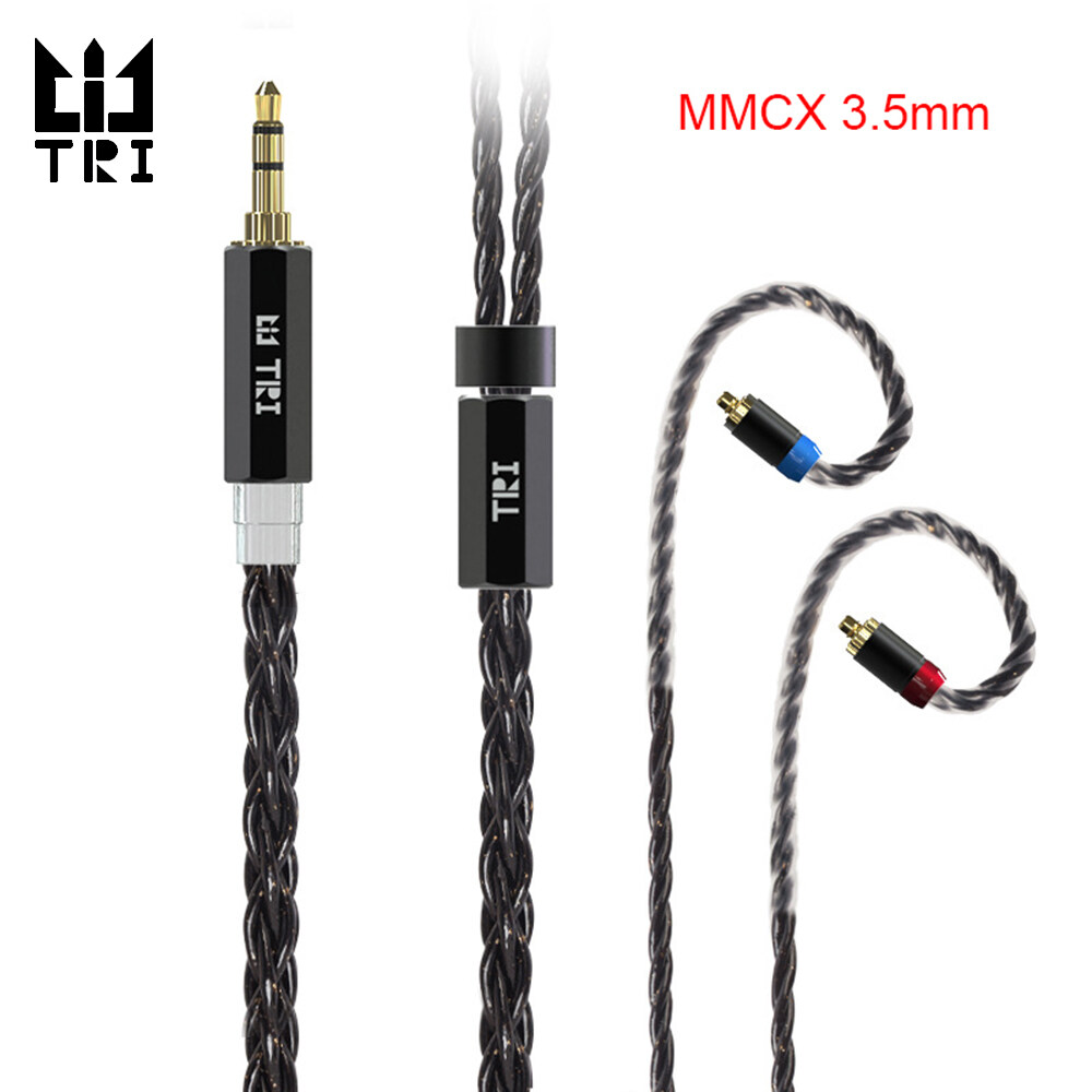 Tri Onyx 6 sợi 6N thủy tinh đơn Bạc đồng mạ cáp với 252 lõi khả năng tương thích cao tai nghe thay t