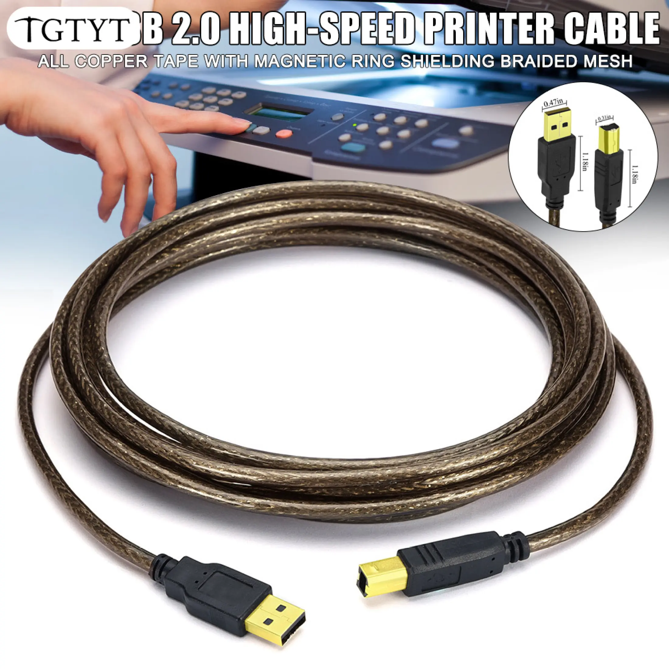 cord from laptop to printer