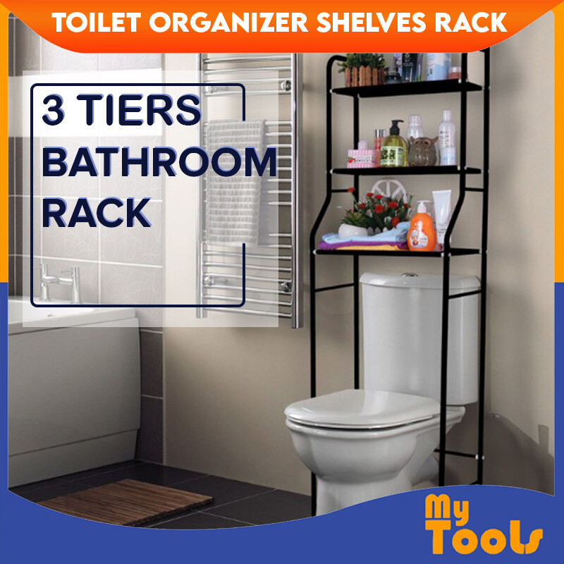 Shop Bathroom Organizer Rack Stainless Steel online | Lazada.com.my