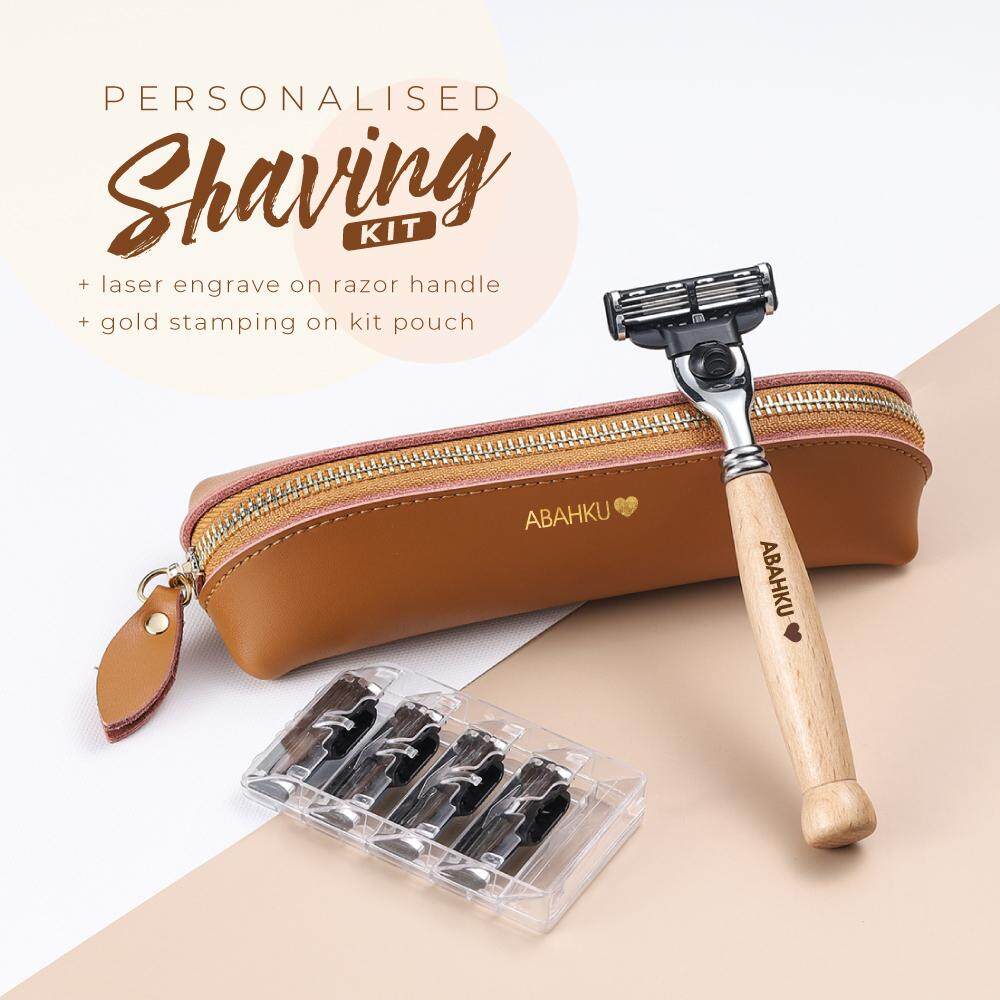 personalised razor set