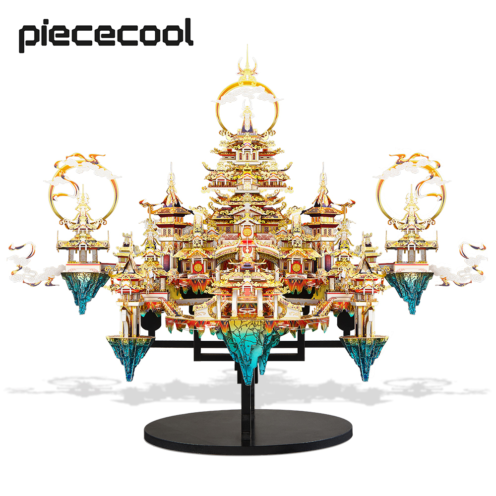 Piececool 3D Metal Puzzle for Adult, Lingxiao Palace Building Blocks Sets Assembly Model Kits Gift for Kids ราคา 2,799 บาท*ส่งฟรี