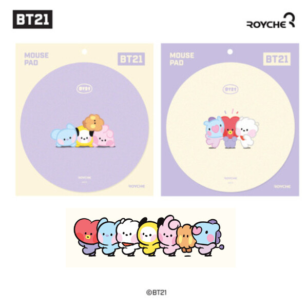 Miếng lót chuột bts bt21 minini của royche chính hãng