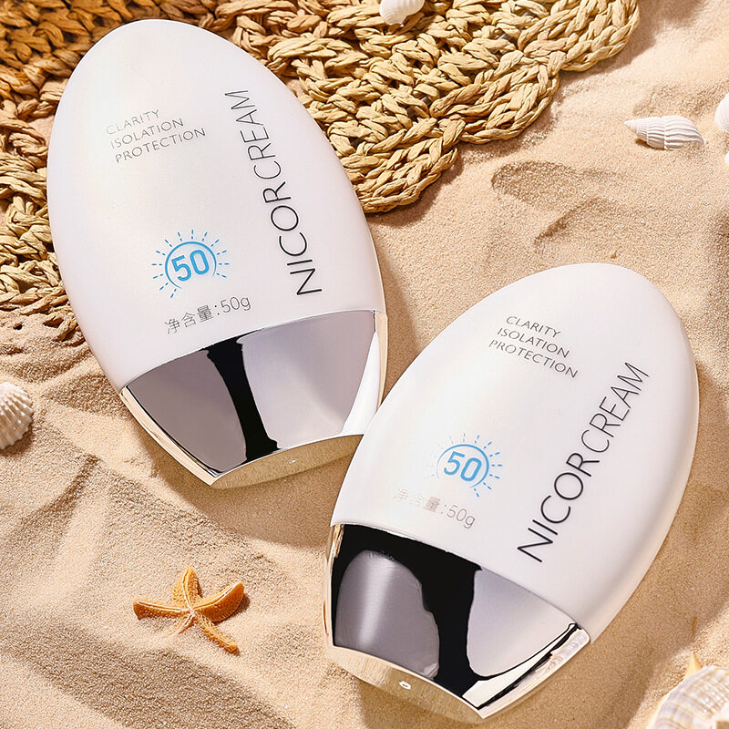 Nicor Kem Chống Nắng Spf50 + Phụ Nữ 50 Lần Không Thấm Nước Mồ Hôi Làm Trắng Hydrating Và Isolating d