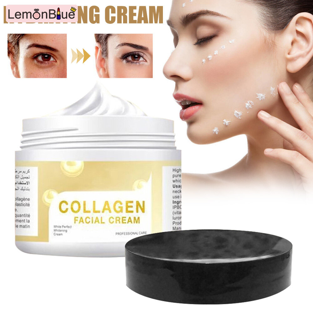 Gambar LemonBlue Anti aging Collagen Facial Cream Anti Wrinkle Whitening Facial Cream Skin Lifting Cream 80g