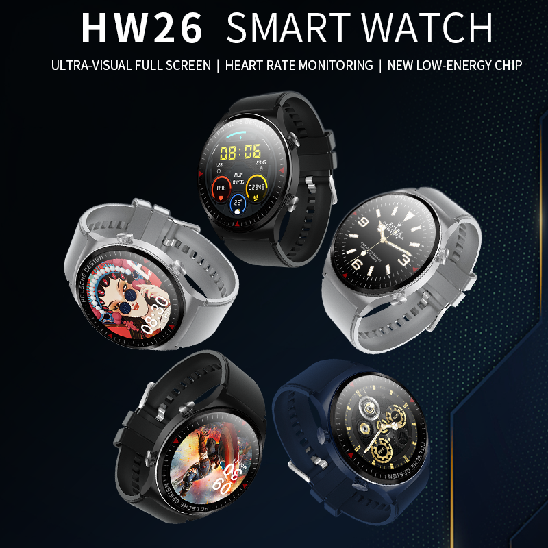 Ripley - SMARTWATCH RELOJ INTELIGENTE BLUETOOTH LLAMADAS HW26 FULL TOUCH