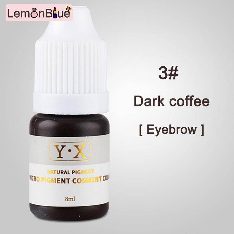 Gambar LemonBlue Semi Permanent Makeup Eyebrow Ink Lips Eye Line Tattoo Color Microblading Pigment 3#