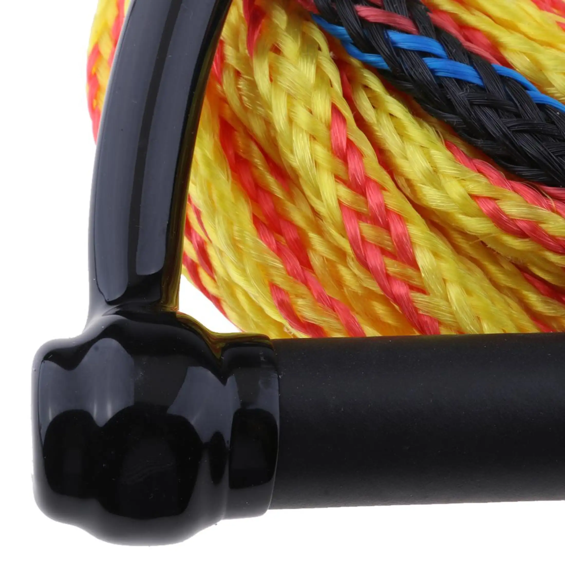 75ft Boat Wakeboard Water Ski Rope with EVA Floating Handle Yellow
