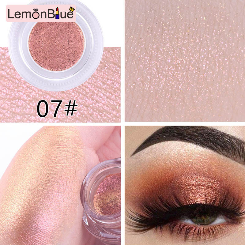 Gambar LemonBlue Eye Shadow Glitter Long Lasting Shimmering Sparkling High Glossy Eye Shadow Glitter Long Lasting Shimmering Sparkling High Glossy Eye Make Up Eye Shadow Fashionable Beautiful