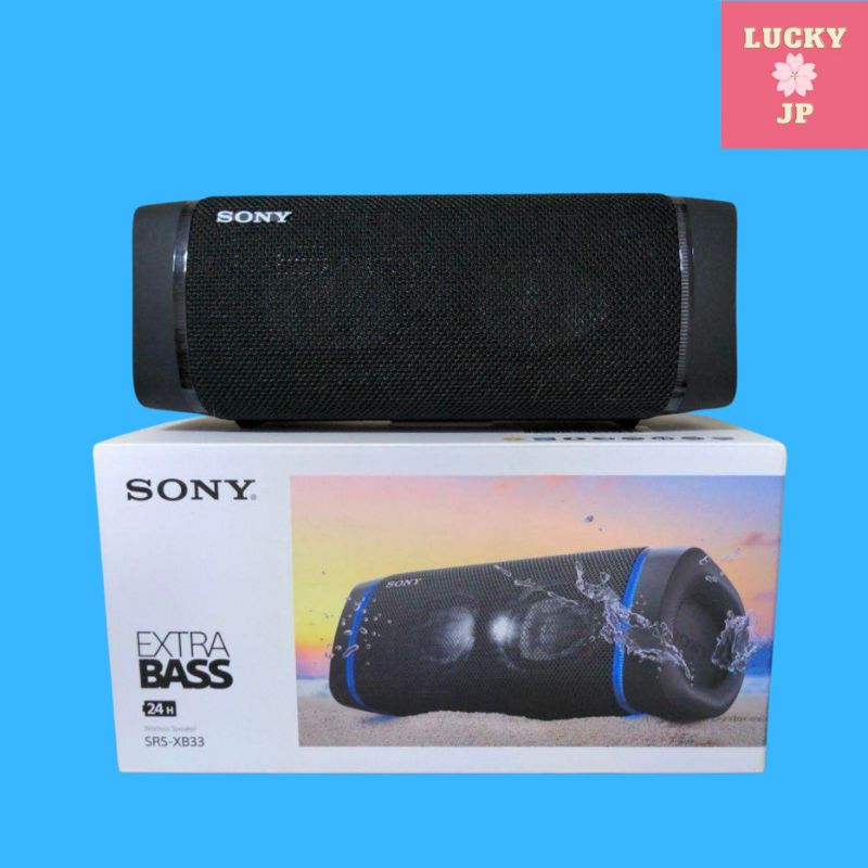 SONY SRS-XB33(B) BLACK Sony SRS-XB33 Portable Bluetooth Speaker