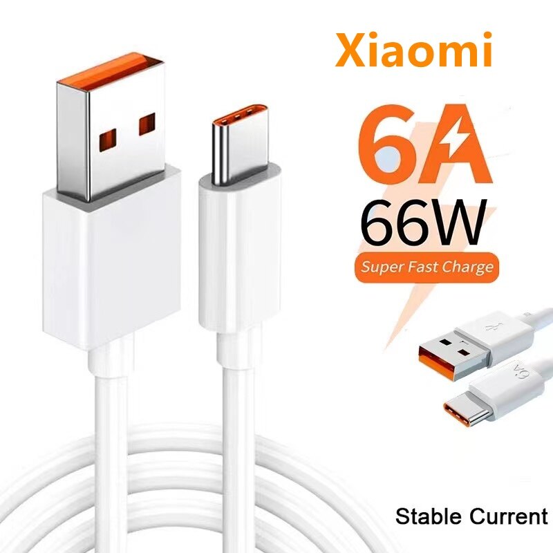 66w 6a nhanh chóng sạc loại usb c dây cáp cho xiaomi huawei honor sạc điện thoại di động usb c dữ liệu dây cáp sạc nhanh
