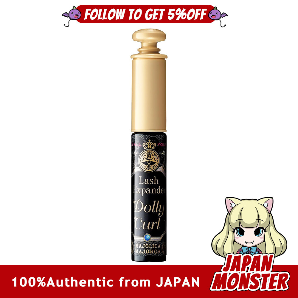 Majolica Majorca Lash Expander Dolly Curl BK921 Mascara BK921 Pure Black Lace Umbrella Body 6g Japan
