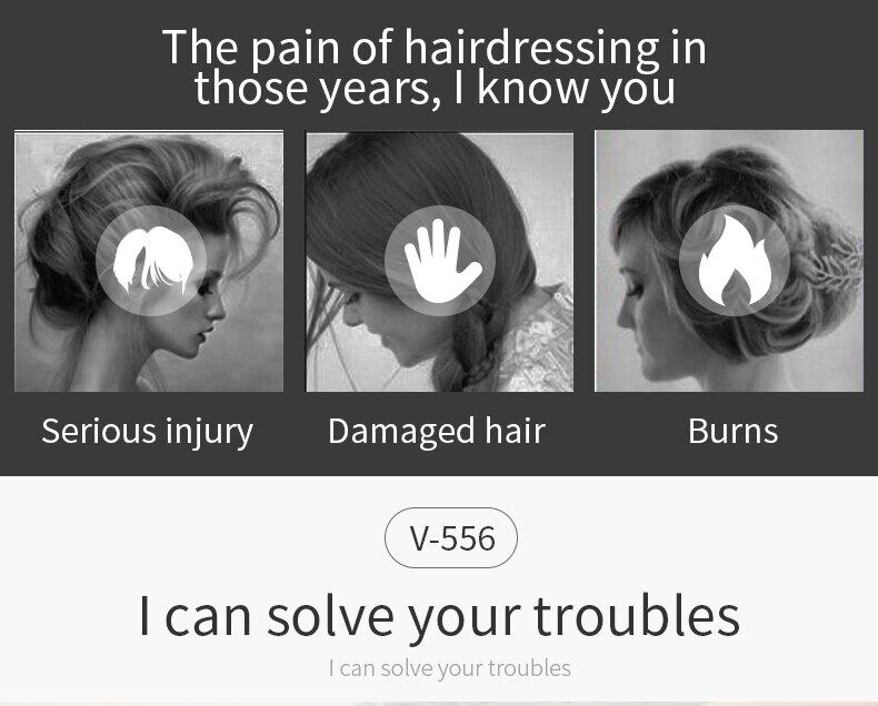 Máy Duỗi Tóc VGR Bàn Ủi Phẳng Ma Thuật Chăm Sóc Cá Nhân, Lược Chải Chuyên Nghiệp, Kỹ Thuật Số Lron Tong Bán Chạy Thời Trang