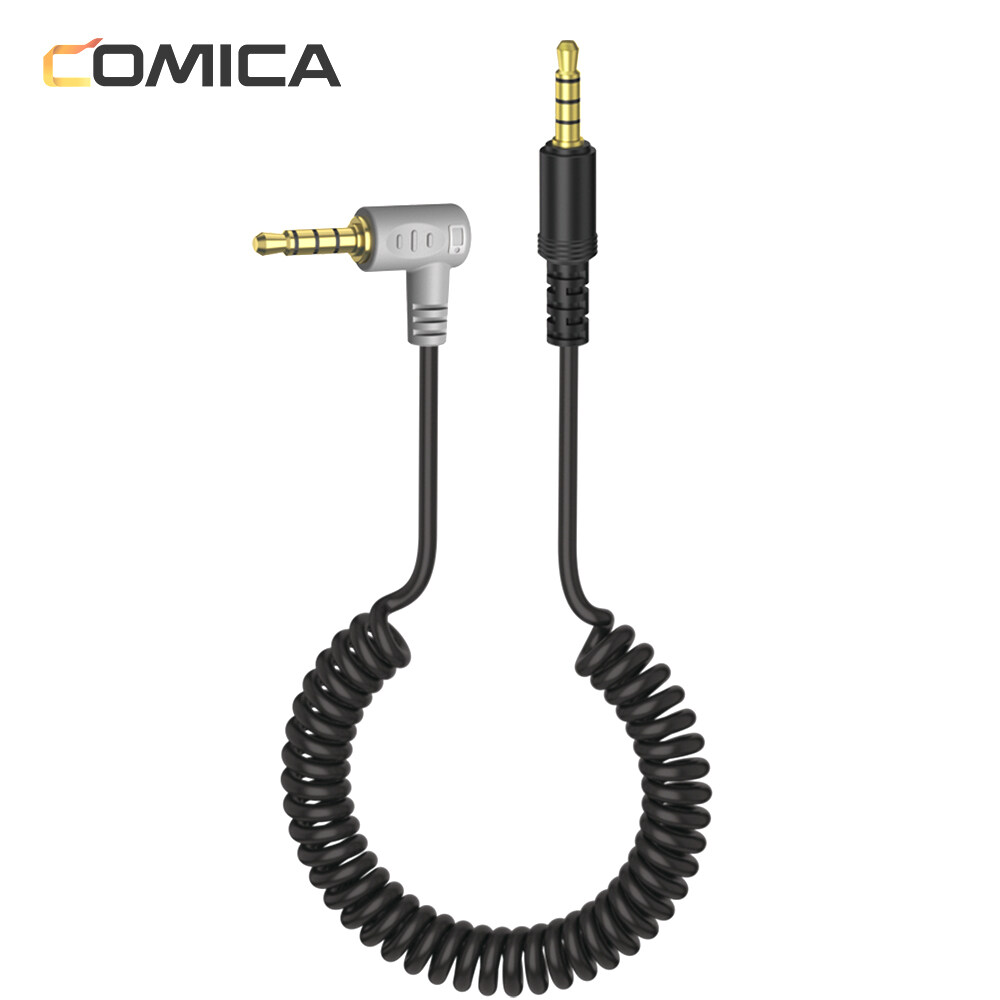 Comica CVM-DR-SPX 3.5mm TRRS-TRRS Microphone Cáp đầu ra