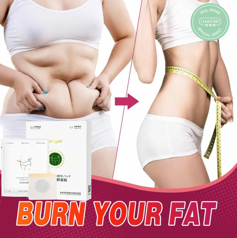 Gambar Jacopin Belly Button Paste Pure Herbal to lose weight easily reduce 10PCS Box fat thin legs thin belly and remove dampness far away from Fat Slim Fit Belly Button Stickers Weight Loss Products  Cellulite Detoxification For men and women