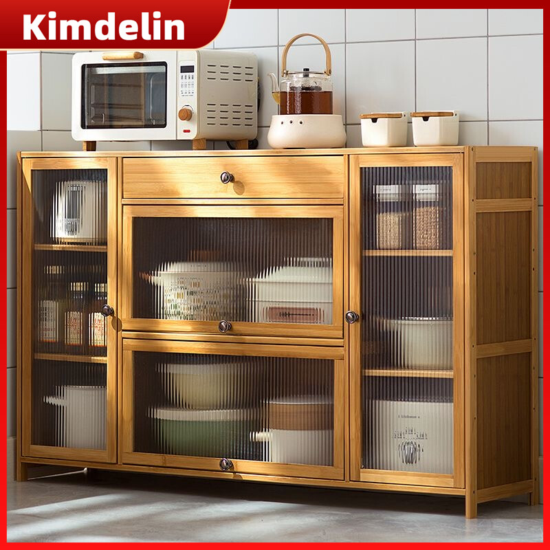 KIMDELIN Combination Multifunctional Cupboard Sideboard Storage Cabinet Sideboard Wall Simple Kitchen Cabinet Home Storage Cabinet ราคา 1,379 บาท*ส่งฟรี