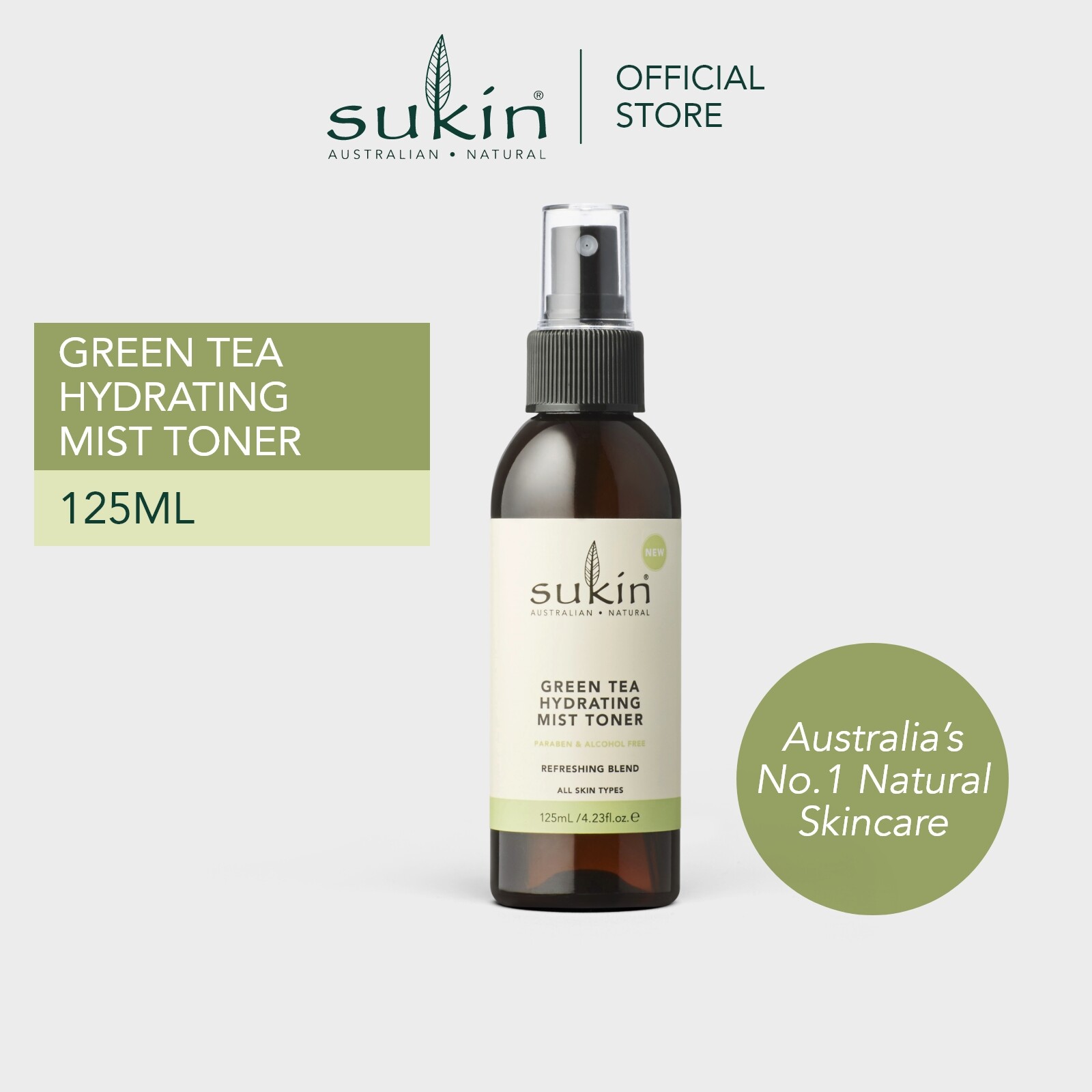 Gambar Sukin Hydrating Mist Toner   Green Tea (125ml)