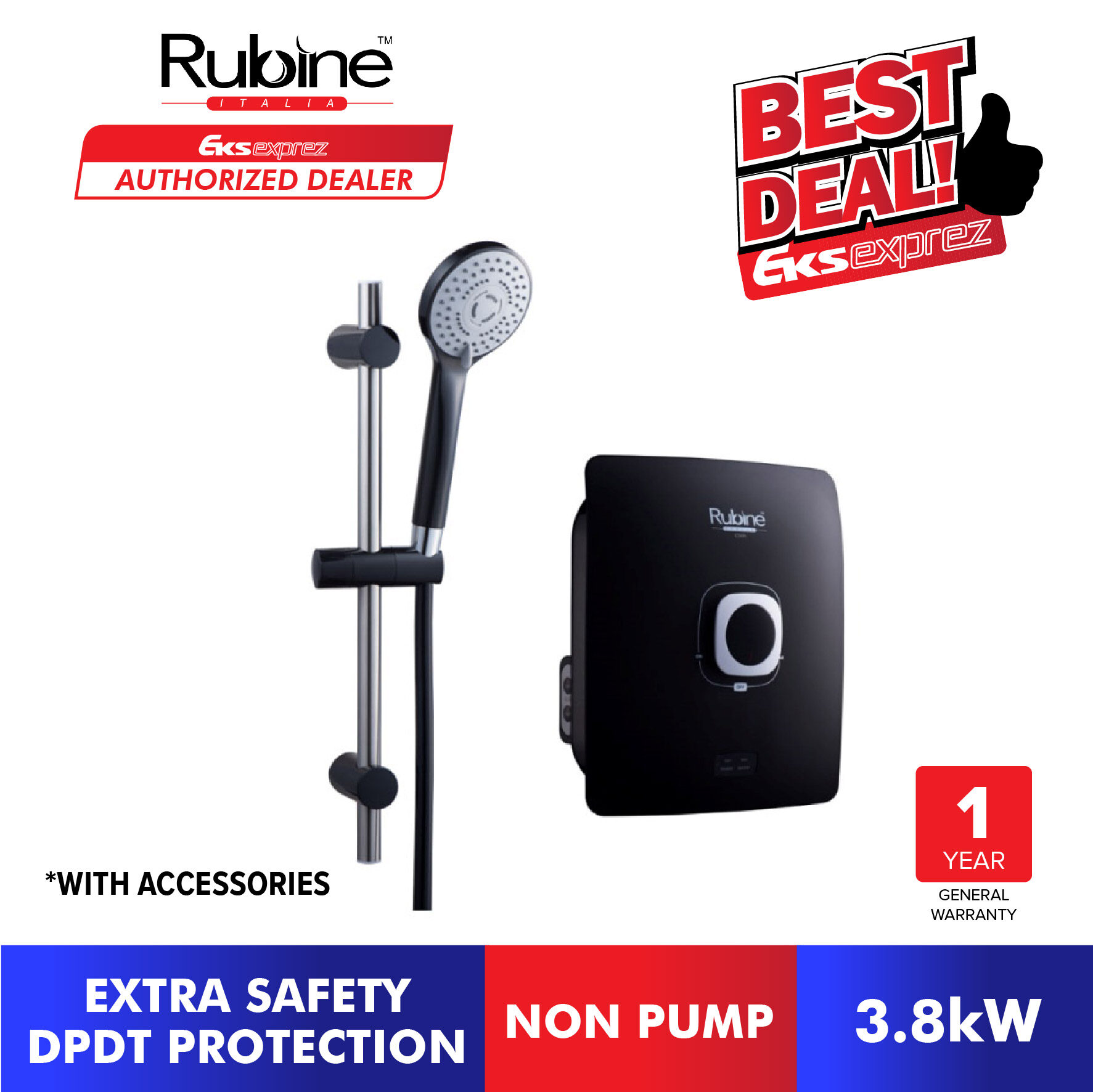 rubine salvo water heater Harga Terbaik Tawaran Lazada Malaysia