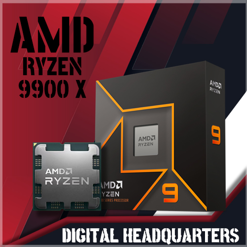 Amd Ryzen 9 9900X 12-Core 32-Thread 65W Tdp Gaming Processor (3
